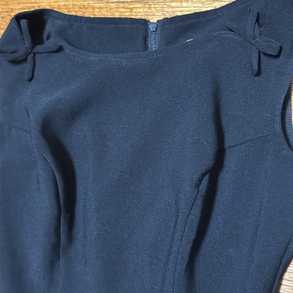 Bettie Page by Tatyana Vintage Style Black Pencil Dress - Picture 12 of 16